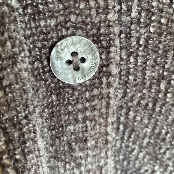 2 piece bundle- Isaac Mizrahi Cardigan Sweaters. Size XS. Grey/Teal. - Picture 7 of 11